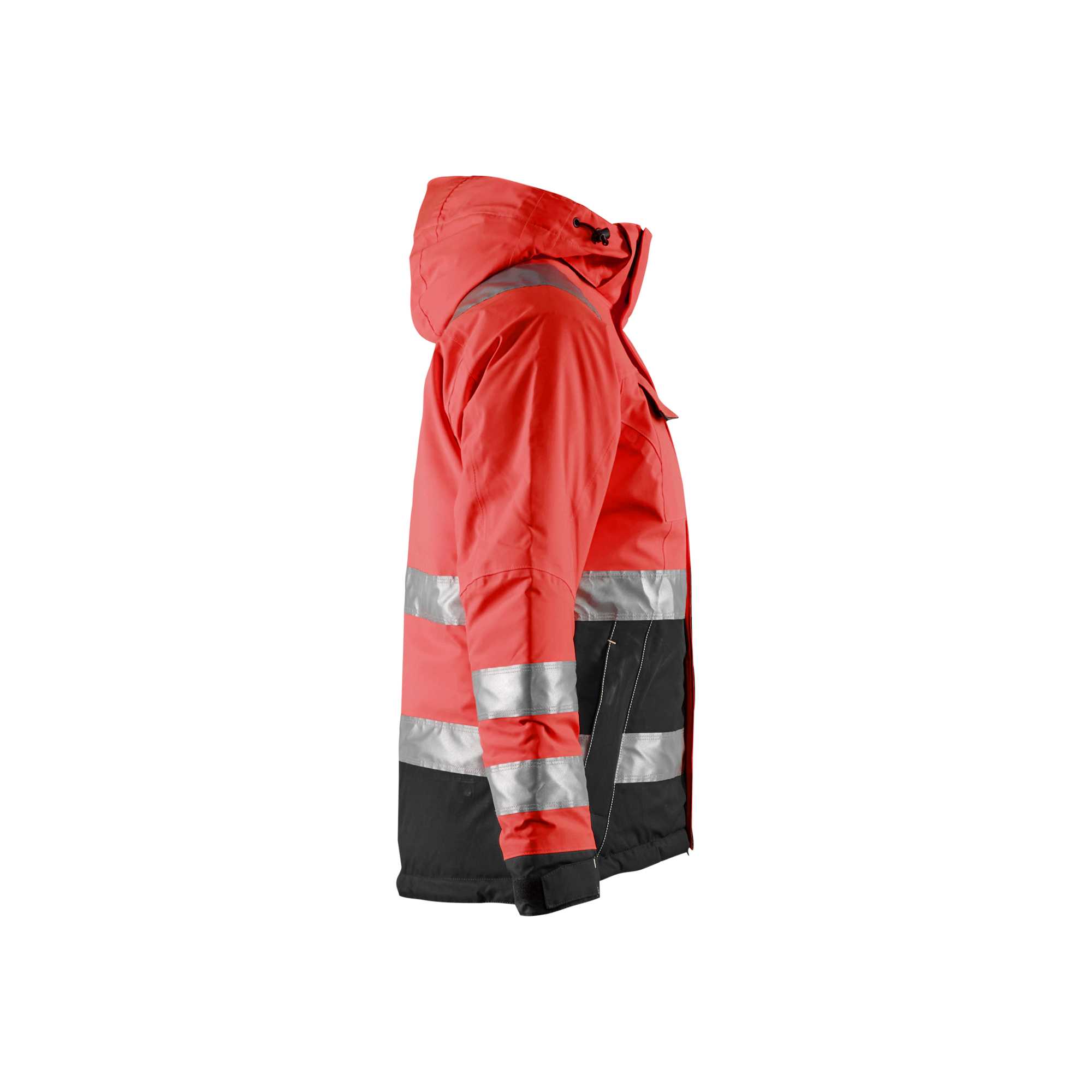 BLAKLADER 48721987 Women's Hi Vis Winter Jacket Hi Vis Reflective Work Jacket WOMEN - Waterproof